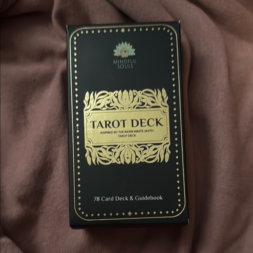 Mindful Souls Tarot Deck - Black & Gold